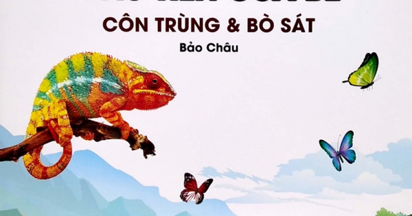 Thư Viện Hình Ảnh Song Ngữ Đầu Tiên Của Bé - Côn Trùng Và Bò Sát | Newshop.vn
