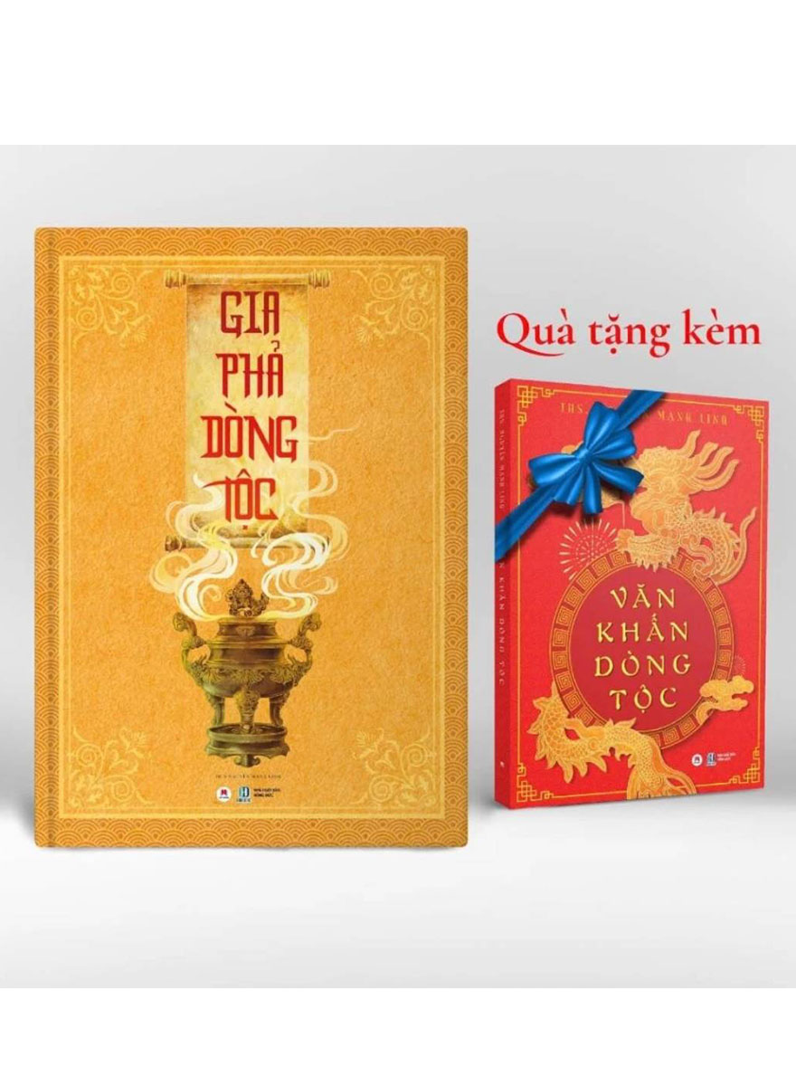 Gia Phả Dòng Tộc Bìa Cứng Kèm Văn Khấn, Ghi Chép Lưu Trữ Gia Nhân Dòng Họ, Gia Phả Tổ Tiên - Hh