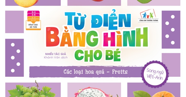 Từ Điển Bằng Hình Cho Bé - Các Loại Hoa Quả - Fruits