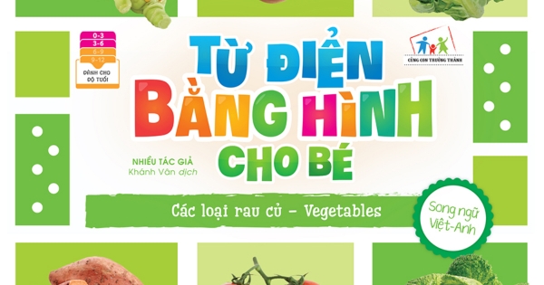 Từ Điển Bằng Hình Cho Bé - Các Loại Rau Củ - Vegetables