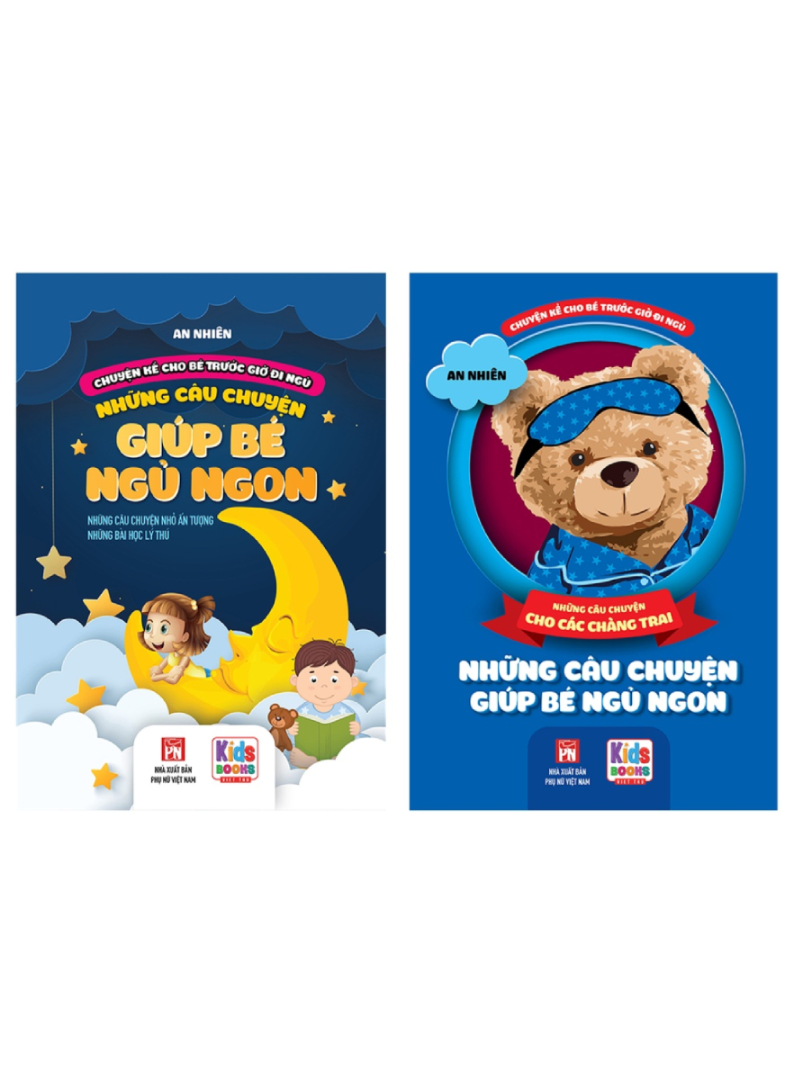 Combo Những Câu Chuyện Giúp Bé Ngủ Ngon (Bộ 2 Cuốn)