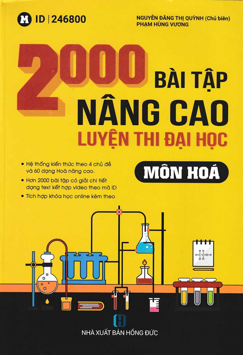 2000 Bài Tập Nâng Cao - Luyện Thi Đại Học Môn Hóa Học