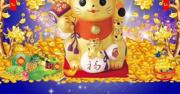 Lịch Gỗ Tết 2025 Tráng Gương Treo Tường Laminate - Mèo May Mắn 02 (40 Cm x 60 Cm) - In Quảng Cáo Logo Theo Yêu Cầu