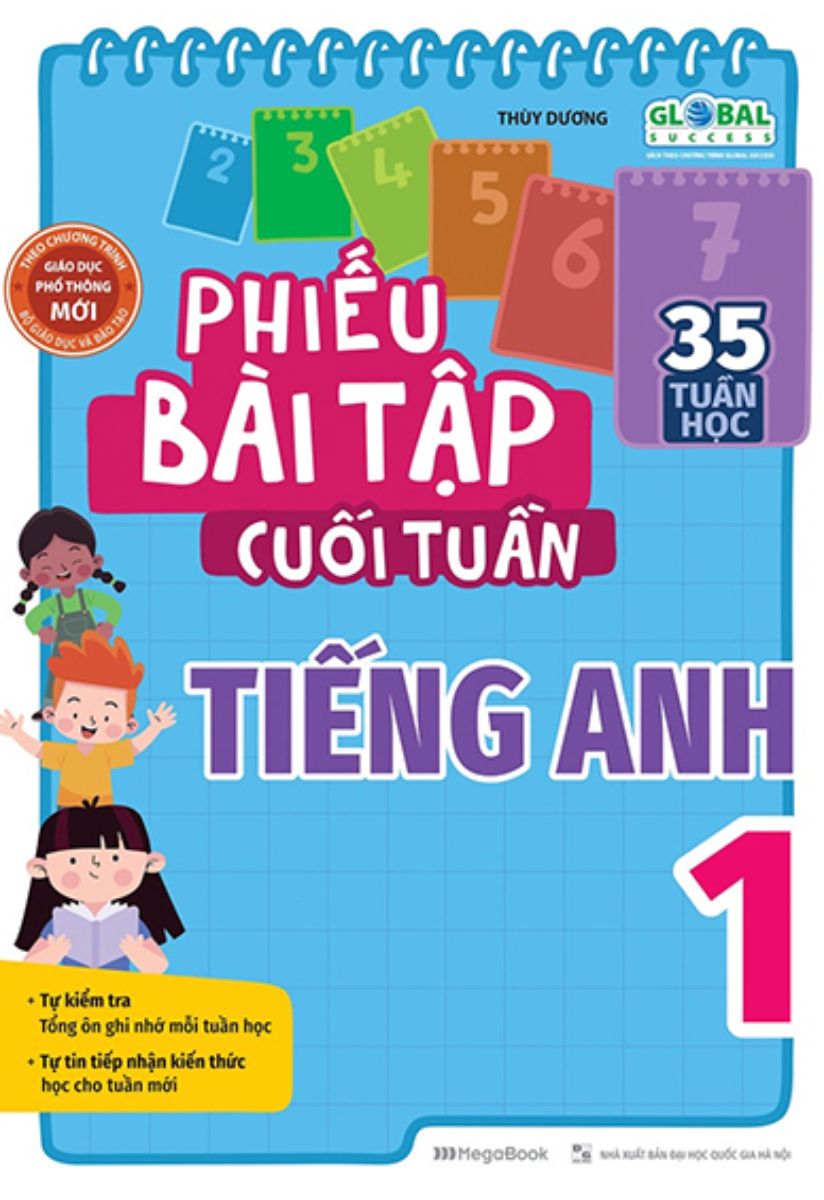 Phiếu Bài Tập Cuối Tuần Tiếng Anh 1 (35 Tuần Học)