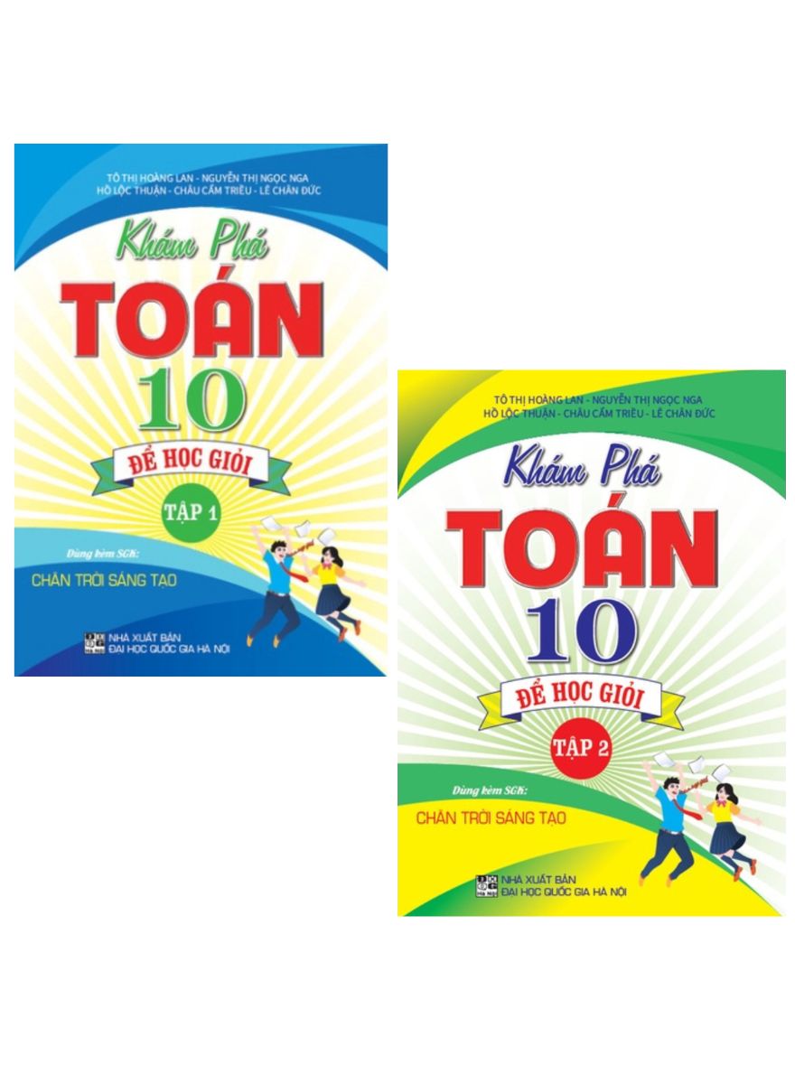 Combo Khám Phá Toán 10: Để Học Giỏi (Dùng Kèm SGK Chân Trời Sáng Tạo) (Bộ 2 Cuốn)