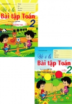 Combo Vở Ô Li Bài Tập Toán Lớp 2 (Dùng Kèm SGK Chân Trời Sáng Tạo) (Bộ 2 Cuốn)