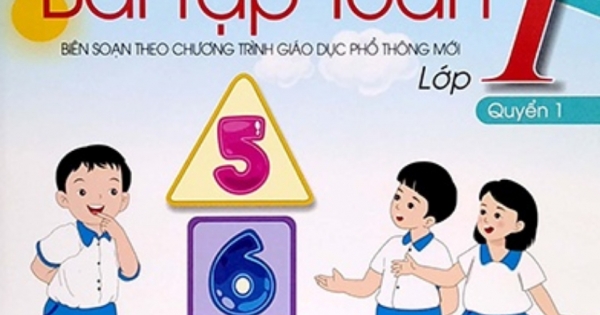 Vở Ô Li Bài Tập Toán Lớp 1 - Quyển 1 (ND) (Biên Soạn Theo Chương Trình Mới)