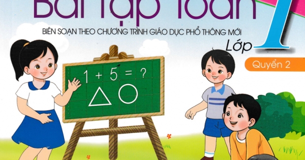 Vở Ô Li Bài Tập Toán Lớp 1 - Quyển 2 (ND) (Biên Soạn Theo Chương Trình Mới)