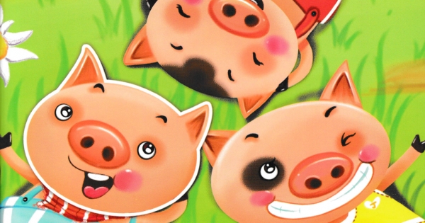 Truyện Cổ Tích Kinh Điển - Ba Chú Heo Con: Stickers (ND)