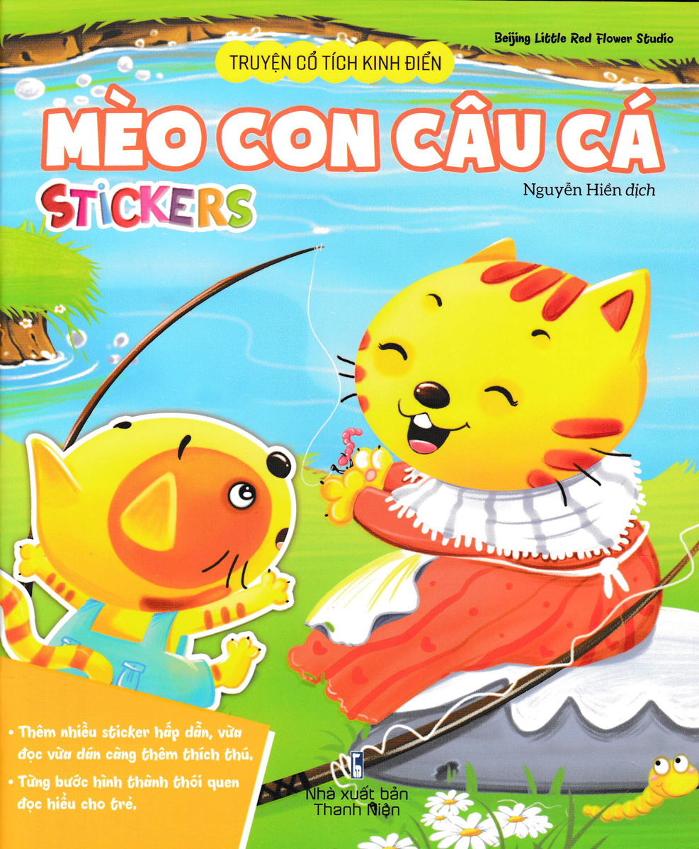 Truyện Cổ Tích Kinh Điển - Mèo Con Câu Cá: Stickers (ND) 