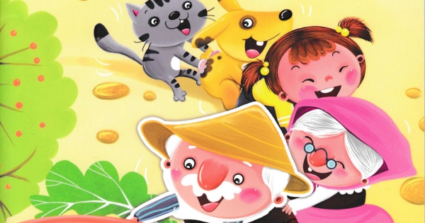 Truyện Cổ Tích Kinh Điển: Nhổ Củ Cải: Sticker (ND)