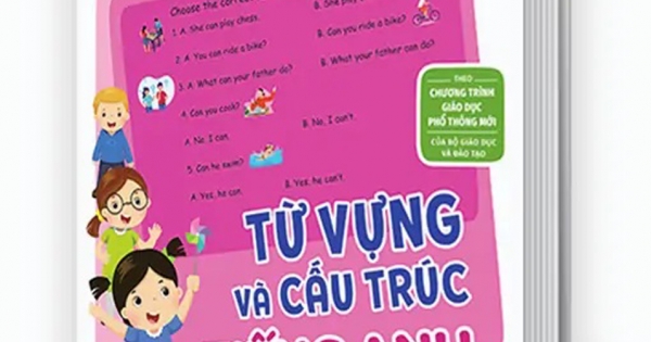 Đề Ôn Tập Từ Vựng Và Cấu Trúc Tiếng Anh Lớp 4 (Theo Chương Trình GDPT Mới)