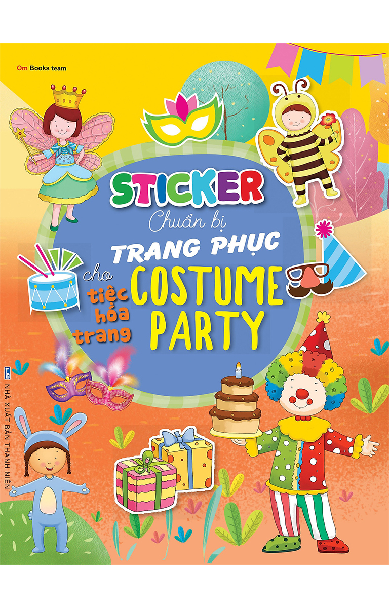 Sticker Chuẩn Bị Trang Phục Cho Tiệc Hóa Trang - Costume Party (ND)