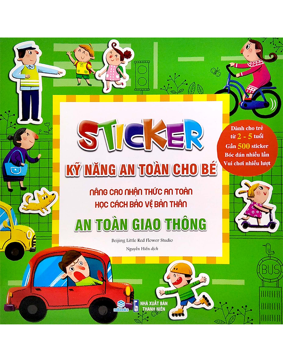 Sticker Kỹ Năng An Toàn Cho Bé - An Toàn Giao Thông (ND)