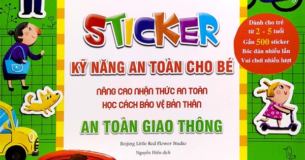 Sticker Kỹ Năng An Toàn Cho Bé - An Toàn Giao Thông (ND)