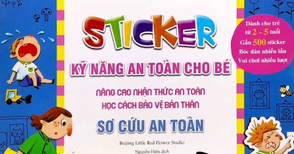 Sticker Kỹ Năng An Toàn Cho Bé - Sơ Cứu An Toàn (ND)