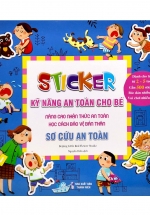 Sticker Kỹ Năng An Toàn Cho Bé - Sơ Cứu An Toàn (ND)