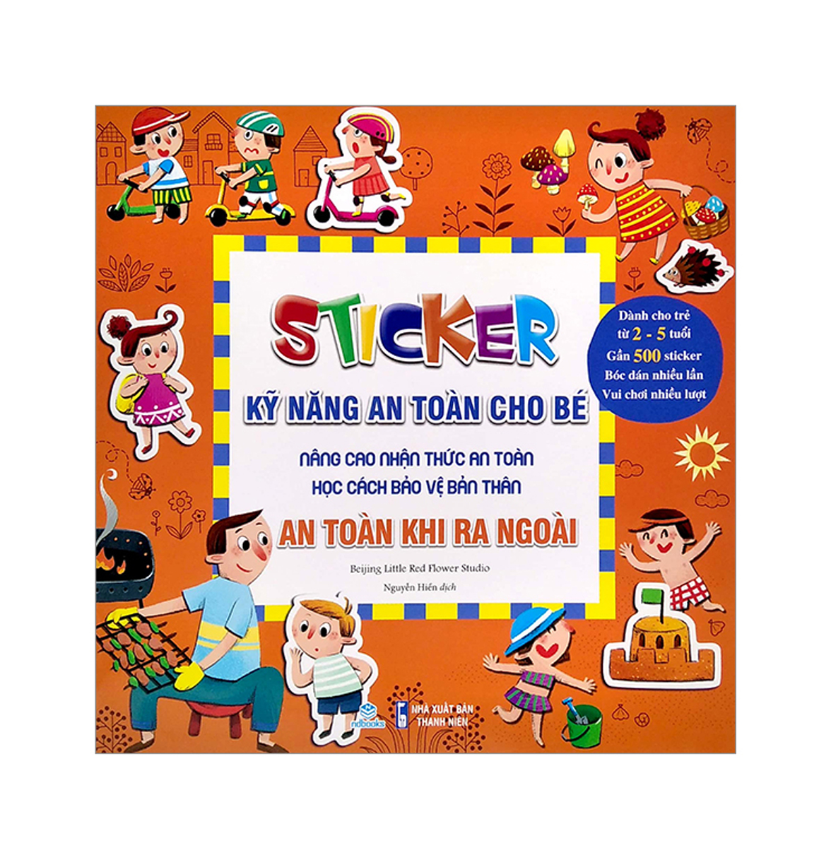 Stickers Kỹ Năng An Toàn Cho Bé - An Toàn Khi Ra Ngoài (Nd)