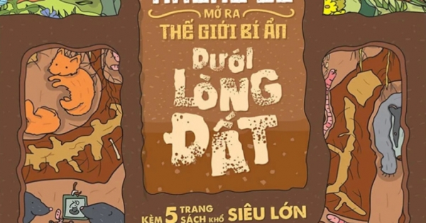 Sách Khổng Lồ Mở Ra Thế Giới Bí Ẩn Dưới Lòng Đất