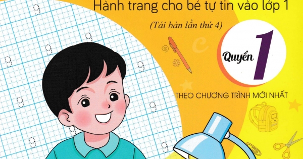ND - Tập Tô, Tập Viết Chữ: Quyển 1 - Hành Trang Cho Bé Tự Tin Vào Lớp 1