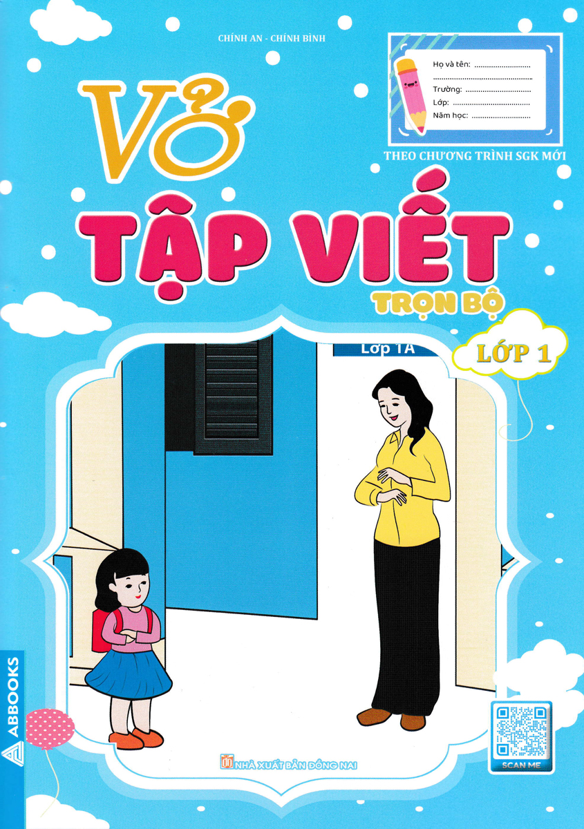 Vở Tập Viết Trọn Bộ - Lớp 1