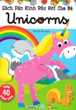 Sách Dán Hình Đầu Đời Cho Bé - Unicorns