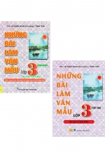 Combo ND - Những Bài Làm Văn Mẫu Lớp 3 - Tập 1+2 (Bộ Sách Cánh Diều)