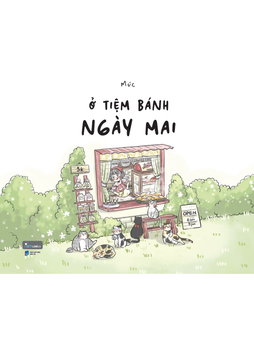 Sách Tô Màu Chữa Lành - Ở Tiệm Bánh Ngày Mai