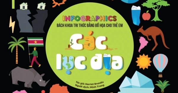 Infographics - Bách Khoa Tri Thức Bằng Đồ Họa Cho Trẻ Em - Các Lục Địa