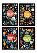 Combo Infographics - Bách Khoa Tri Thức Bằng Đồ Họa Cho Trẻ Em (Bộ 4 Tập)