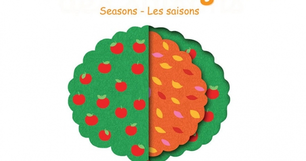 Sách Chuyển Động Thông Minh Đa Ngữ Việt - Anh - Pháp: Các Mùa Trong Năm - Seasons - Les Saisons