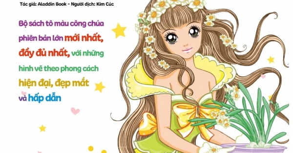 Tô Màu Công Chúa - Tiên Nữ Các Loài Hoa