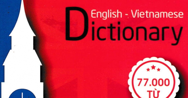 Từ Điển Anh Việt 77.000 Từ (CM)