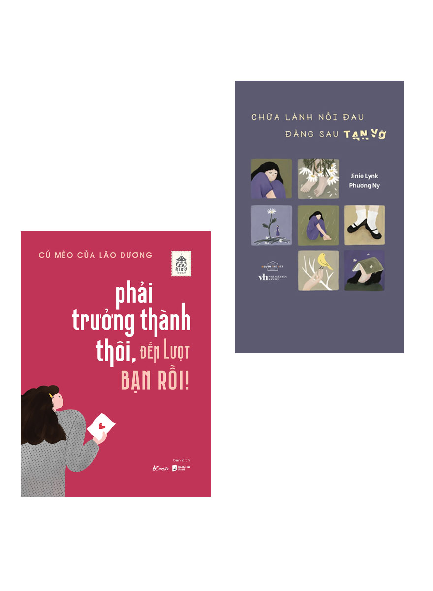 Combo Phải Trưởng Thành Thôi, Đến Lượt Bạn Rồi! + Chữa Lành Nỗi Đau Đằng Sau Tan Vỡ (Bộ 2 Cuốn)