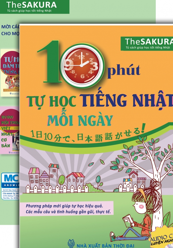 10 Phút Tự Học Tiếng Nhật Mỗi Ngày (Kèm Cd)