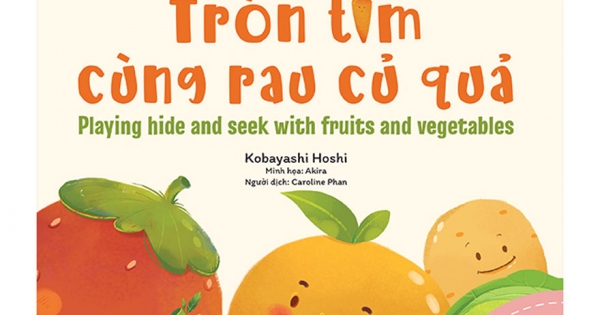 Tủ Sách Ehon - Song Ngữ: Trốn Tìm Cùng Rau Củ Quả