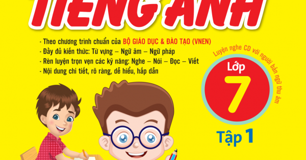 The Langmaster - Em Học Giỏi Tiếng Anh Lớp 7 Tập 1 (Kèm CD)