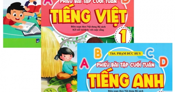 Phiếu Bài Tập Cuối Tuần Toán 1: Toán Tiếng Việt Tiếng Anh (Biên Soạn Theo Nội Dung Bộ Sách Kết Nối Tri Thức Với Cuộc Sống)