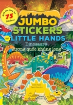 Jumbo Stickers For Little Hands - Vương Quốc Khủng Long - 75 Stickers! (ND)