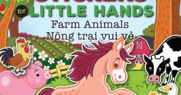 Jumbo Stickers for Little Hands - Farm Animals - Nông Trại Vui Vẻ - 75 Stickers! (ND)