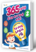 365 Ngày Siêu Trí Tuệ Nhí - Phát Triển Tư Duy Logic IQ Cho Trẻ Em 2