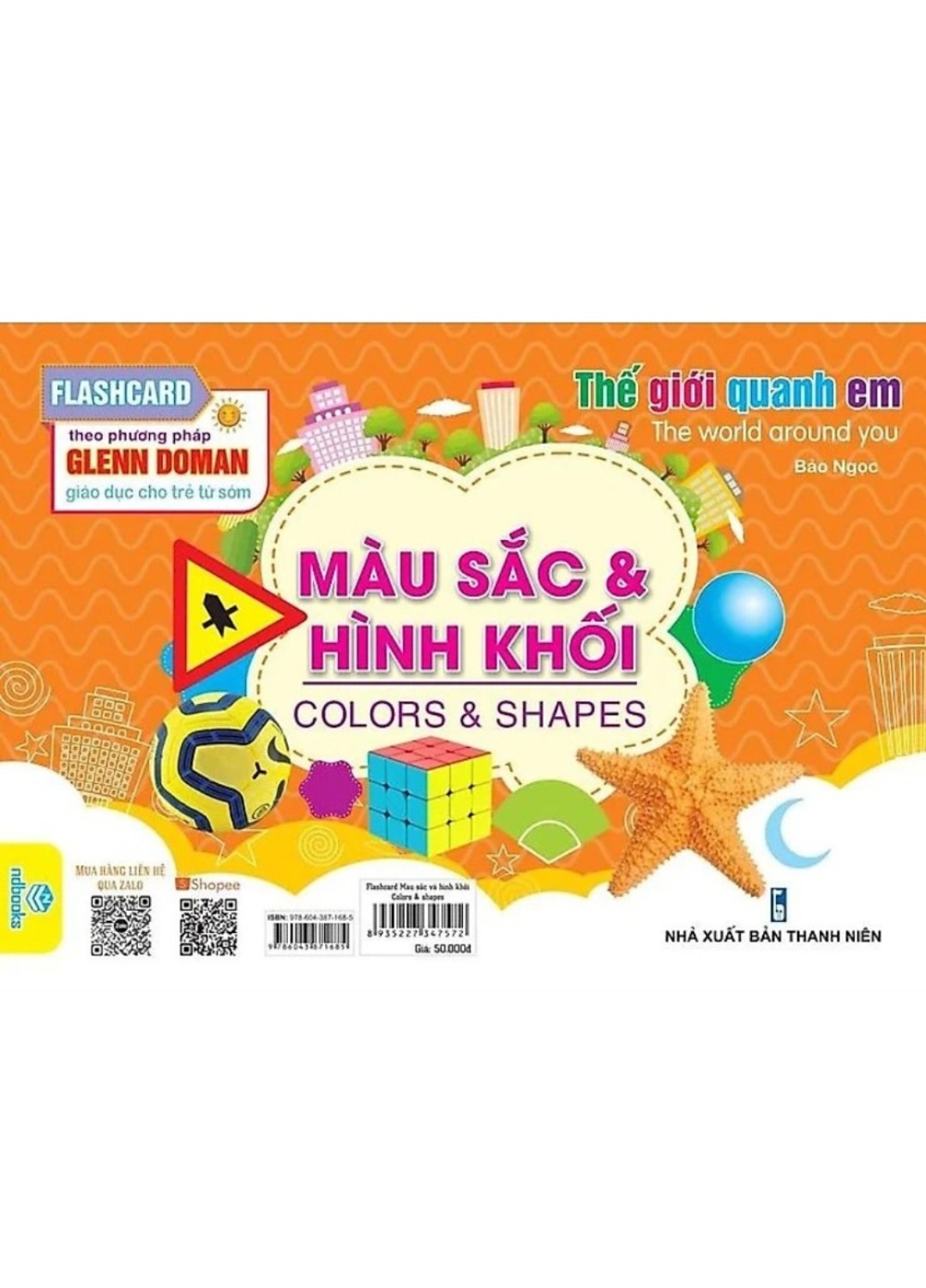 Flashcard Thế Giới Quanh Em: Màu Sắc Và Hình Khối - Colors & Shapes (ND)