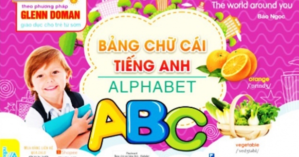 Flashcard Thế Giới Quanh Em: Bảng Chữ Cái Tiếng Anh - Alphabet (ND)