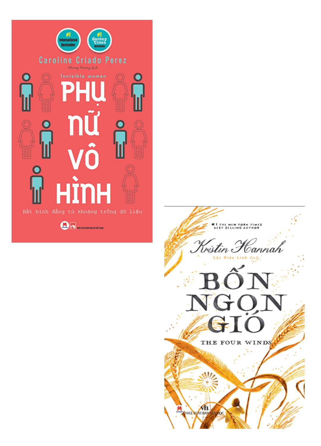 Combo Phụ Nữ Vô Hình + Bốn Ngọn Gió (Bộ 2 Cuốn)