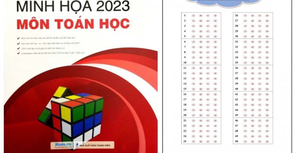 50 Đề Minh Họa 2023 Môn Toán Học Tặng Phiếu Trắc Nghiệm 50 Câu