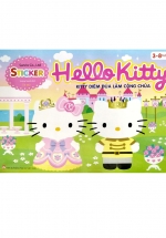 Sticker - Hello Kitty - Kitty Diêm Dúa Làm Công Chúa (3-8 Tuổi)