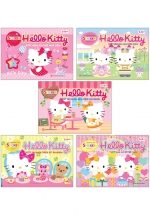 Combo Sticker - Hello Kitty (3-8 Tuổi) - Bộ 5 Cuốn