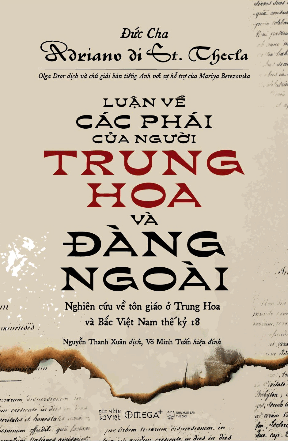 Luận Về Các Phái Của Người Trung Hoa Và Đàng Ngoài (Tái Bản)