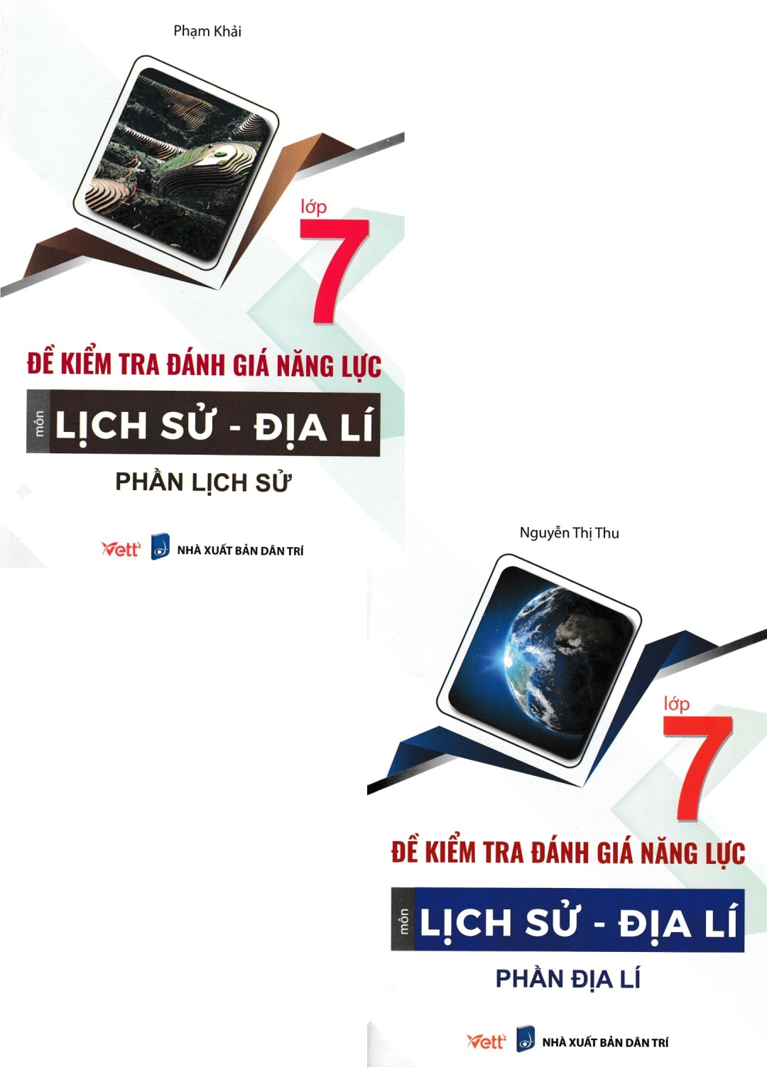 Combo Đề Kiểm Tra Đánh Giá Năng Lực Môn Lịch Sử - Địa Lí Lớp 7 (Bộ 2 Cuốn)