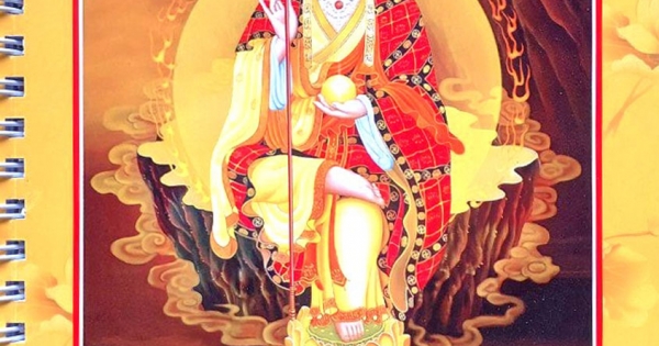 Vở Chép Tay Kinh Địa Tạng Có Lò Xo